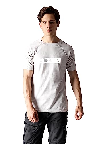 Image of Trendy Men's Round Neck T-Shirt Pure Pre Combed Cotton Bio-Washed 3D Print (STM-003)