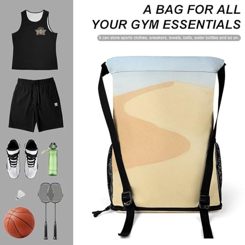 Bolsa de gimnasio con cordón ideal para tus entrenamientos diarios y escapadas de fin de semana 3