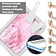 BYZESTY Eiscreme Roller Maker Pan, Ice Rolls Platte mit 2 Spateln, Eisplatte zum Eis Machen, Eis Platte für Ice Rolls, Rolled Ice Cream Maker für Sorbet, Frozen Yogurt, Gelato