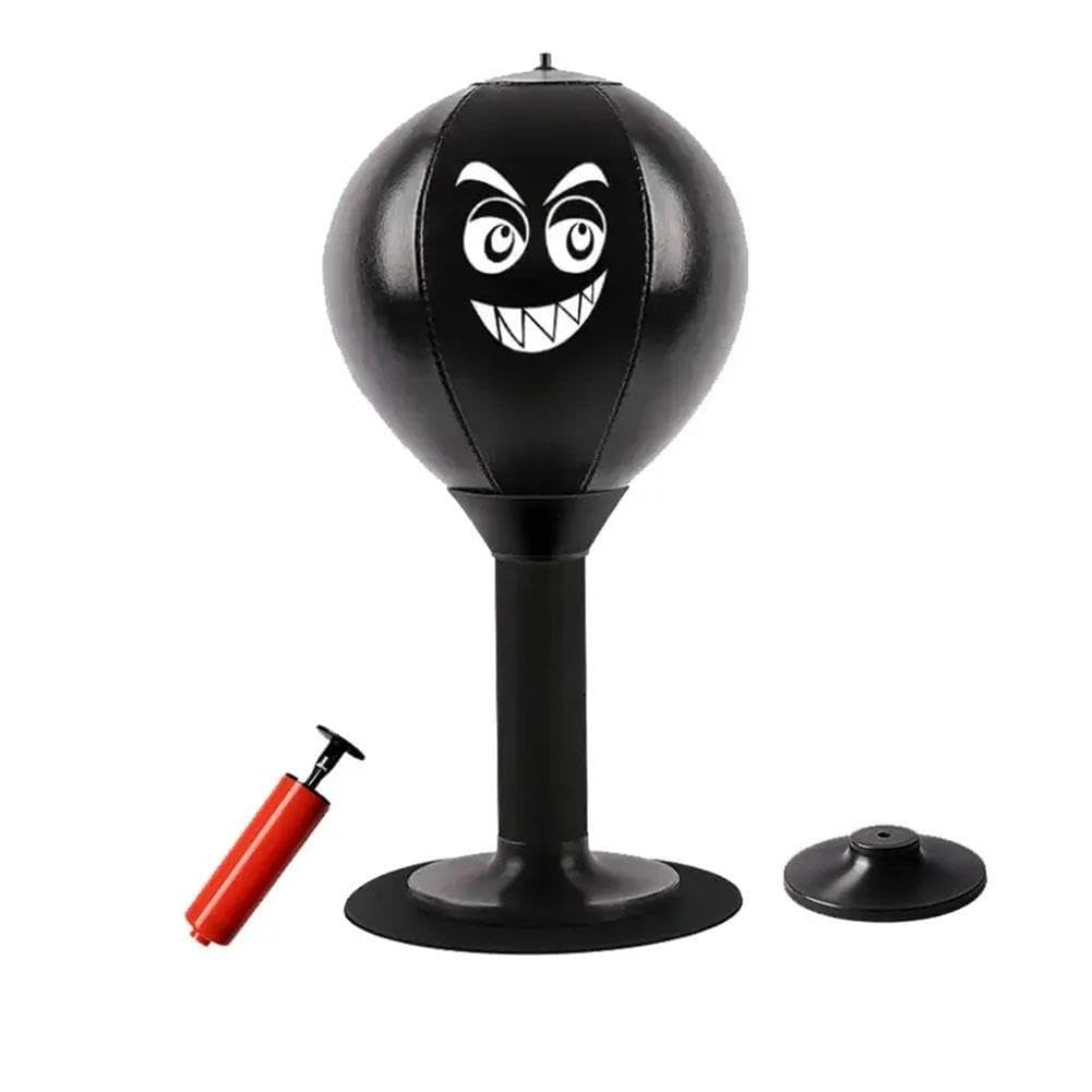 Sacco da Boxe da Tavolo, Portatile Divertente Sacco da Boxe con Ventosa, Antistress Sacco da Boxe Speed ​​Ball, Pallone Resistente Antistress per Impiegato Adulti Bambini