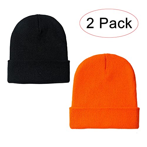 Image of NPJY Unisex Beanie for Men and Women Knit Hat Winter Beanies