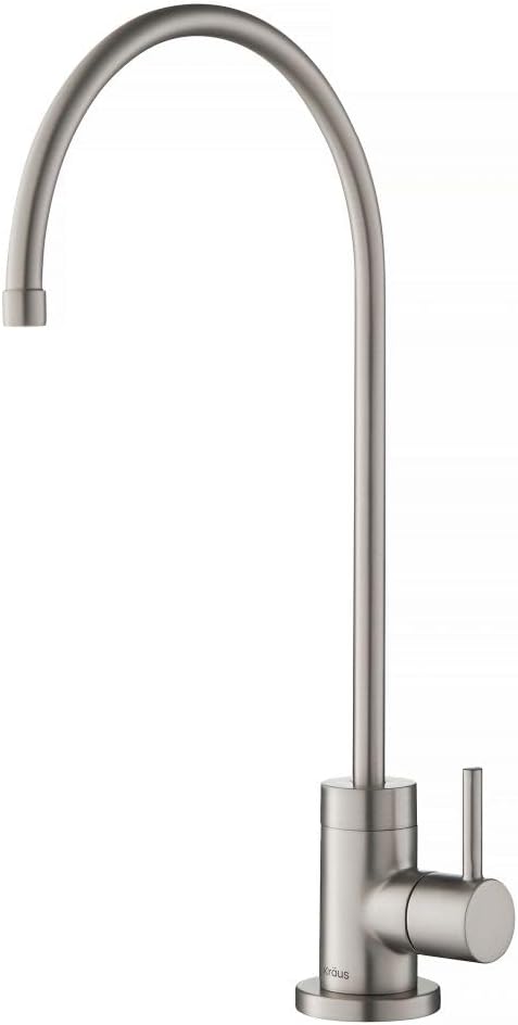 Purita 100% Lead-Free Kitchen Water Filter Faucet in Spot Free Stainless Steel, FF-100SFS