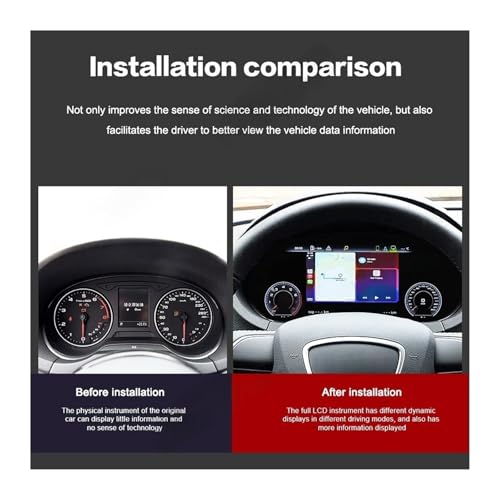Panel de instrumentos LCD Audi A3 2014-2020 diseño virtual 6
