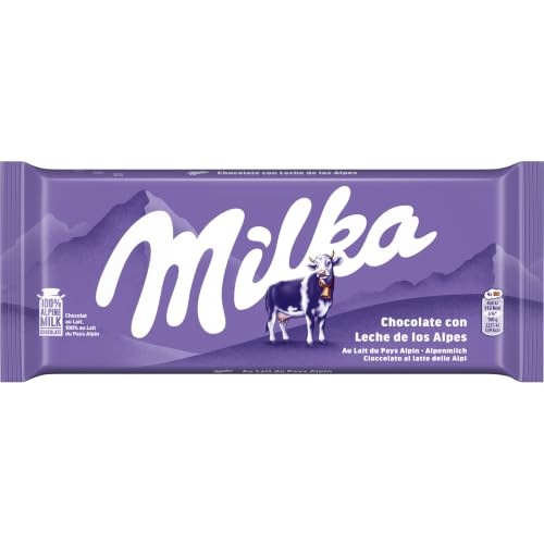 Milka Tableta de Chocolate con Leche, 125g