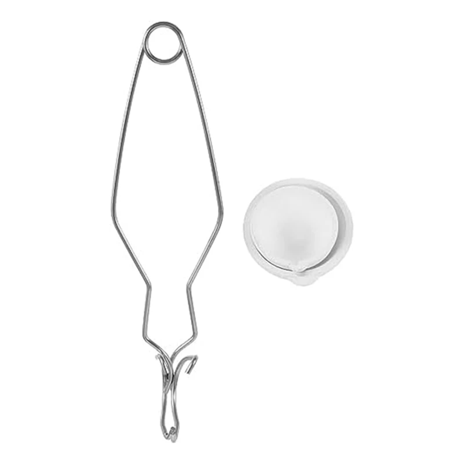 Tiegelzange 3-teiliges Schmelztiegel-Set aus Keramik, Schalen und Tassen, Tiegelzange, Schmelztiegel, Gold- und Silberpeitschenzange, Schmuckschmelzguss-Werkzeug FüR BechergläSer