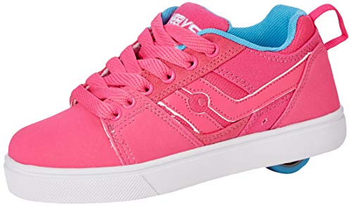 Heelys Racer, Zapatillas para Niñas, Rosa (Hot Pink/Light Blue Hot Pink/Light Blue), 34 EU