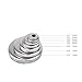 XOOL 22PCS Shaft Locking Pin, Zinc-Plated Heavy Duty Safety Pins, Trailer Coupler Pins, Square & Arch Shapes, Premium Carbon Steel Different Sizes for Home, Automotive and Shop Use