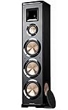 BIC America PL-980L 3-Way Floor Speakers - Right (Black) -Each