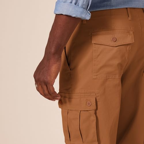 Image of Amazon Essentials Men's Straight-Fit Breathable Stretch Cargo Pants (Available in Big & Tall)