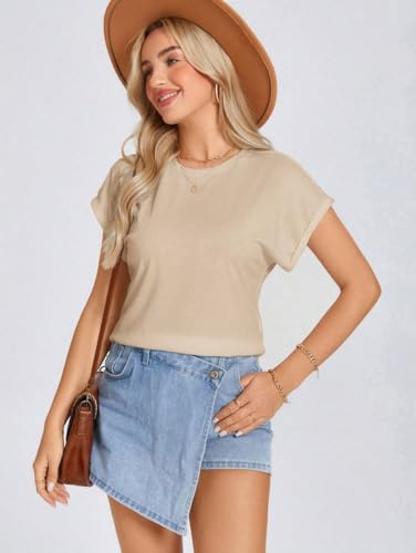 Image of Pivl Women's Stylish Half Sleeves T-Shirt for Summer || T-Shirts for Women || Tops for Women || Summer Wear