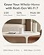 Cudy Dual Band BE3600 WiFi 7 Wi-Fi Mesh System, 3,6 Gbit/s 160 MHz, Abdeckung bis zu 4.800 m², 3 Gigabit-Ports, Multi-VPN kompatibel, Cudy APP-Steuerung (M3600 2er-Pack)