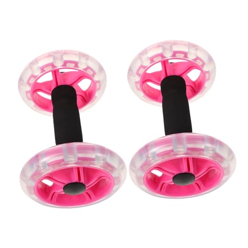 NAMOARLY 2pcs Double Wheel for Core Strengthening and Waistline Shaping for Workouts Enhanced Stability Abdominal Wheel for All Fitness Levels