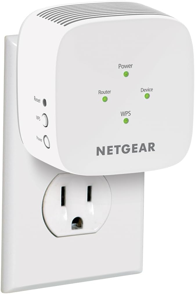 WiFi Mesh Range Extender (EX5000) - Covers up to 1,000 sq.ft. and 15 Devices with AC1200 Dual Band Wireless Signal Booster & Repeater (up to 1200 Mbps Speed) – Compact Wall Plug Design