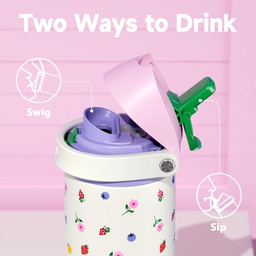Image of Meoky 24 oz Insulated Stainless Steel Water Bottle for Travel Gym