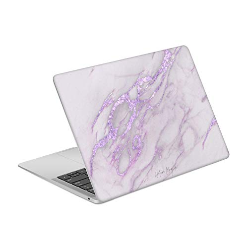 Skin MacBook Air 13.3 violet marbre pour le bureau nomade