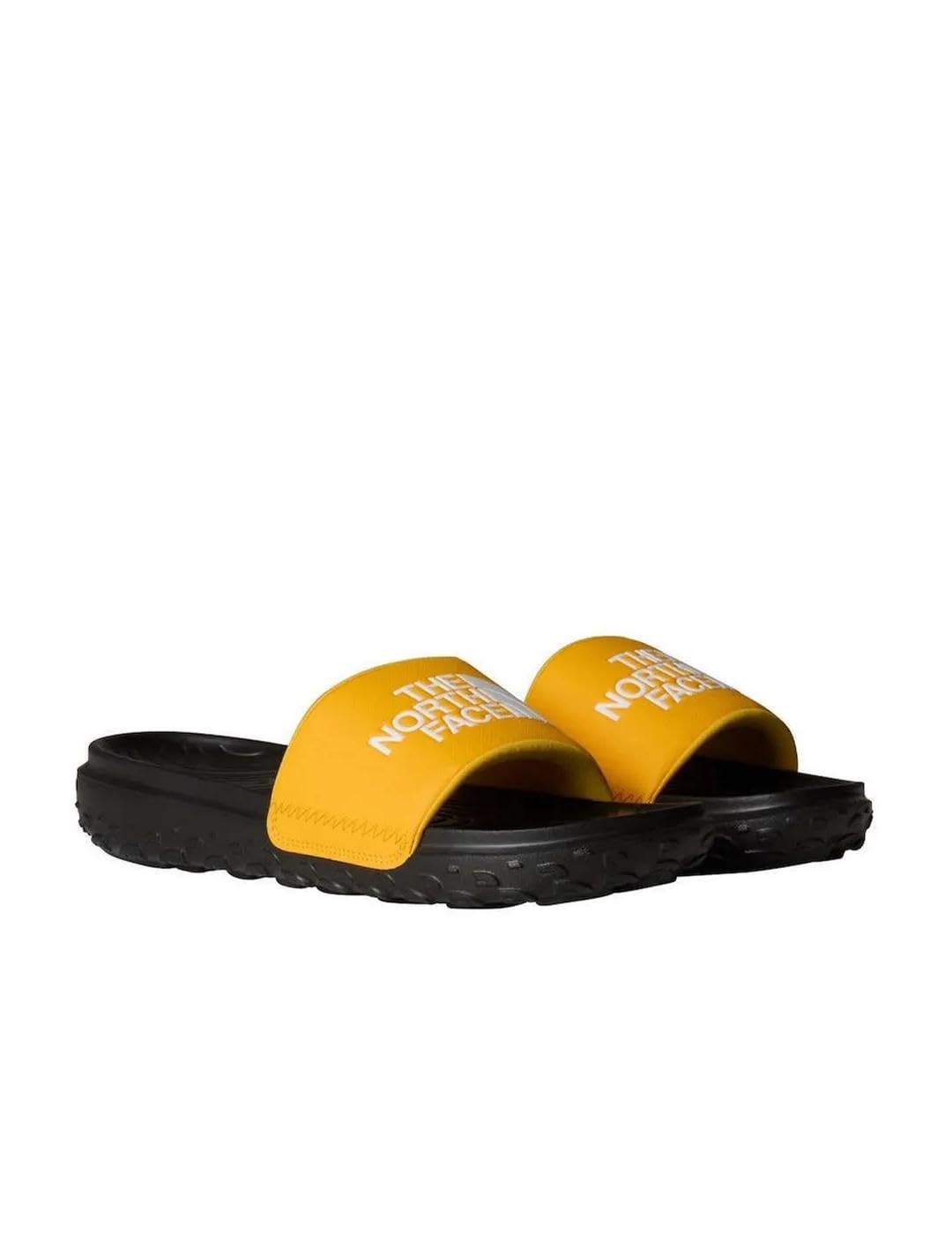The North Face NF0A8A90ZU3 M NEVER STOP CUSH SLIDE Uomo, SUMMIT GOLD/​TNF BLACK EU 47