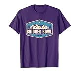 Bridger Bowl Montana Nature Mountain Graphic T-Shirt