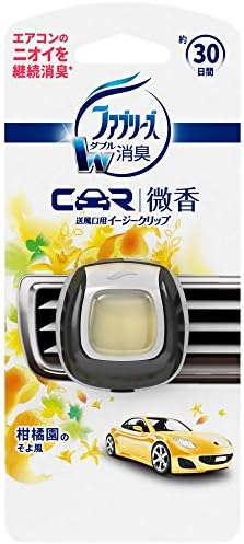 Amazon | ファブリーズ 車用 クリップ型 消臭芳香剤 イージークリップ 