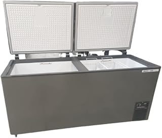 Voltas CVF500DD-P Double Door Deep Freezer cum chiller, 500 Liters, Convertible, GREY LATEST Price In India