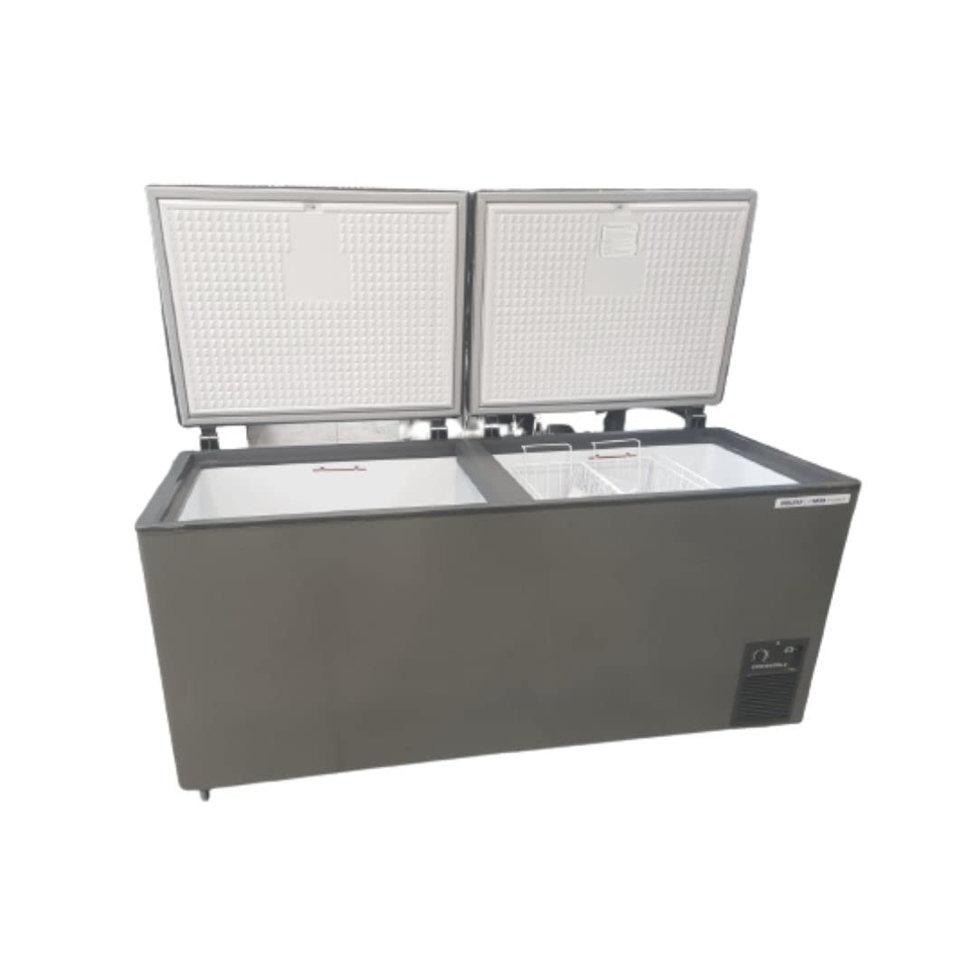 Voltas CVF500DD-P Double Door Deep Freezer cum chiller, 500 Liters, Convertible, GREY LATEST - Review, Price and Buying Guide