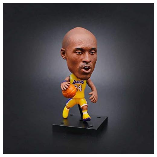 ZSTT NBA Bryant - Marioneta de Baloncesto con Forma de muñeca, Kobe (Amarillo)