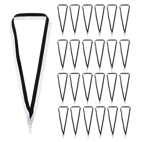 Ruban de récompense PATIKIL avec clip à pression en polyester robuste x50