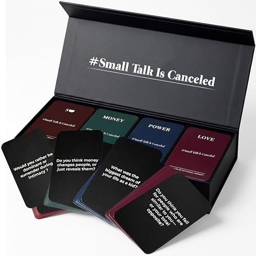 Conversation Starter Cards to Deepen Friendships and Break The ice 176 Deep Questions for Couples Friends Party Game for Meaningful Conversations Prompts for Deeper Connection