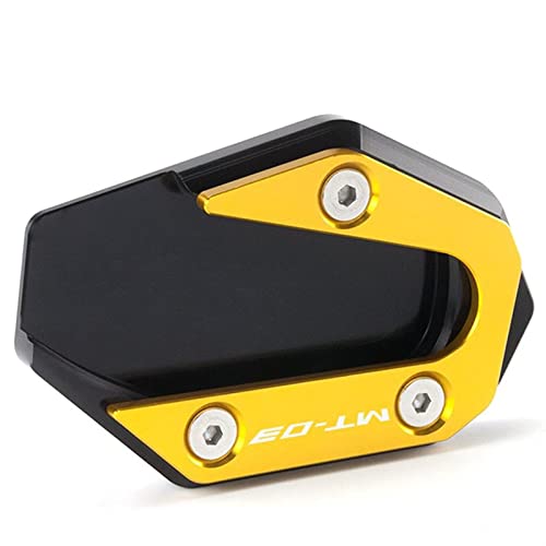 �L�b�N�X�^���h�v���[�g �ɓK�����郄�}�n MT-03 MT 03 MT03 2015 2016 2017 2018 2019 2020���[�^�[�T�C�N���A�N�Z�T���[�L�b�N�X�^���h�G�N�X�e���V�����t�b�g�T�C�h�X�^���h�g��v���[�g�p�b�h�p(Gold)