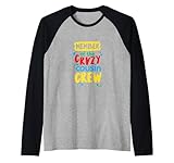Photo Gallery membro del crazy cousin crew maglia con maniche raglan Photo Gallery membro del crazy cousin crew maglia con maniche raglan