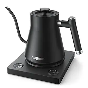 Gooseneck Electric Pour-Over Kettle, Paris Rh�ne Temperature Variable Kettle for Coffee Tea Brewing, 1L S