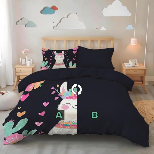Housse de couette réversible alpaga pour transformer la chambre de votre junior - 3