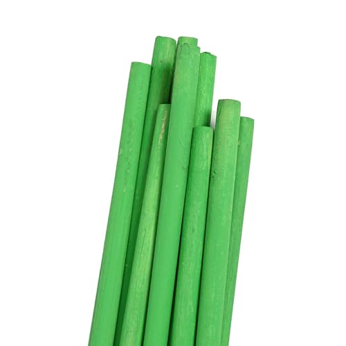 UGAOO Plant Support Sticks - 3 Ft Hardwood Garden Stakes, Pack of 22