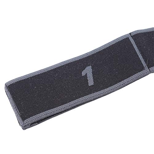 Idiytip Latin Stretch Band Dance Stretching Straps Elastic Band For Gym Yoga Fitness Dancer Gymnastics Exercise,Gray #TOP6