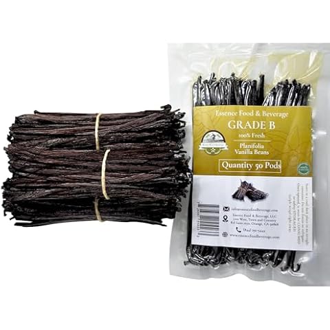50 Vanilla Beans Grade B Bulk Cover