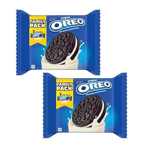 Oreo Cadbury Vanilla Flavour Cr?Me Sandwich Biscuit, 288.75 Gram (Pack Of 2) (B0D2D6WZ83) Amazon Price History, Amazon Price Tracker