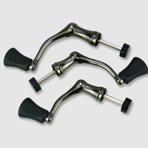 image for Fteysak Fishing Swivel Reel Handle, Metal Rocker Grip Fishing Swivel R