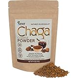 Sayan Siberian Raw Coarse Chaga Powder 4 Oz (113g) Wild Harvested Mushroom Tea, Powerful Adaptogen Antioxidant Supplement for Immune System and Digestive Health