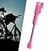 kowaku Kids Bike Kickstand Bicycle Kickstand Pink Accessories Single Leg Kickstand Foot Kick Stand for Mountain Bike Side Support, 18 Inch
