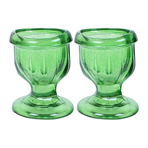 Glass Eye Wash Cup with Engineering Design to Fit Eyes for Effective Cleansing Superior, Smooth Edge,Snug Fit- with Storage Container Soothing Relief from Allergens, Irritants, Makeup, Dust, Dry Eyes
