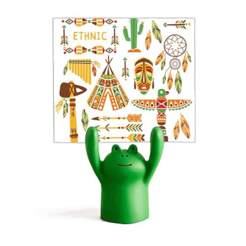 Attrape-rêves totem artisanal américain porte-photo grenouille de haute qualité