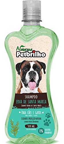 Shampoo Erva Sta. Maria Natureza Petbrilho 500ml Petbrilho para Cães