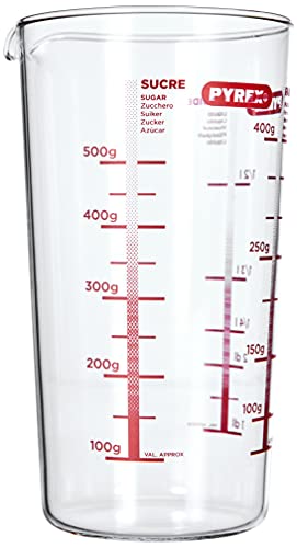 Jarra medidora Pyrex Classic de 20,872 cm y vaso medidor de 0,5L para cocina 8