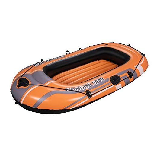 Bestway Boot Hydro-Force Raft, rot/ schwarz/ weiß, 61100EU