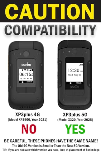Holster Combo for Sonim XP3plus 5G Flip Phone Case with Belt Clip - Camo - image 7