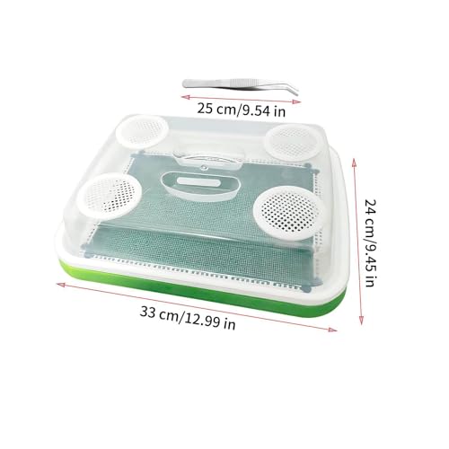 Hábitat de cría de alta gama con bandeja de filtro y ventilación superior 3