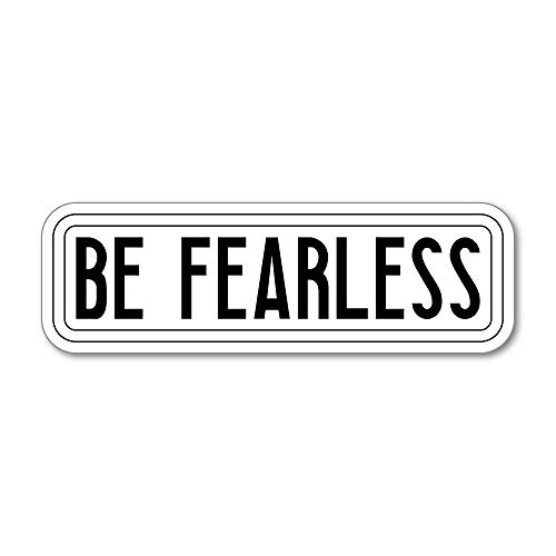 Be Fearless Sticker Decal Inspirational Hippie