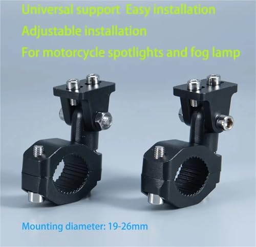 Support de fixation pour phare de moto éliminant les vibrations du feu additionnel