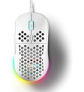 Amazon | DIERYA M1SE ゲーミングマウス 有線 静音 75g超軽量 RGB