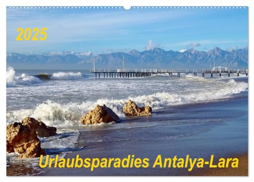 Preisvergleich Produktbild Urlaubsparadies Antalya-Lara (Wandkalender 2025 DIN A2 quer), CALVENDO Monatskalender