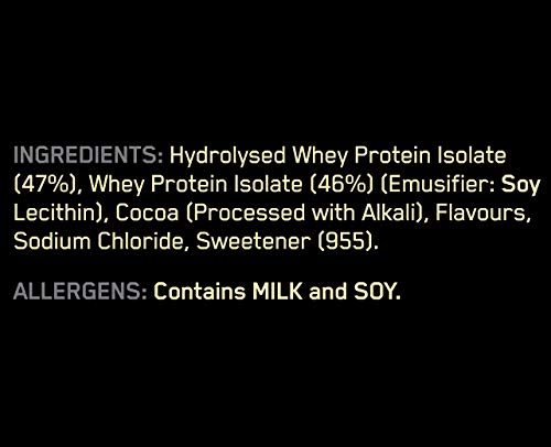 Gold Standard 100% Isolate - 720g Rich Vanilla - Optimum Nutrition, Optimum Nutrition